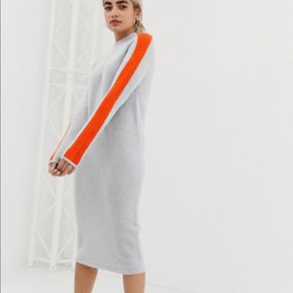 High Neck Midi Dress - Picture 1 of 6